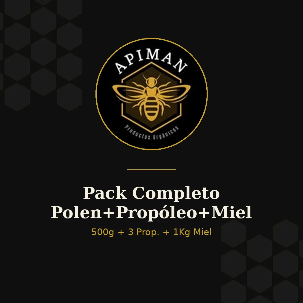 Pack completo de productos de la colmena ApiMan