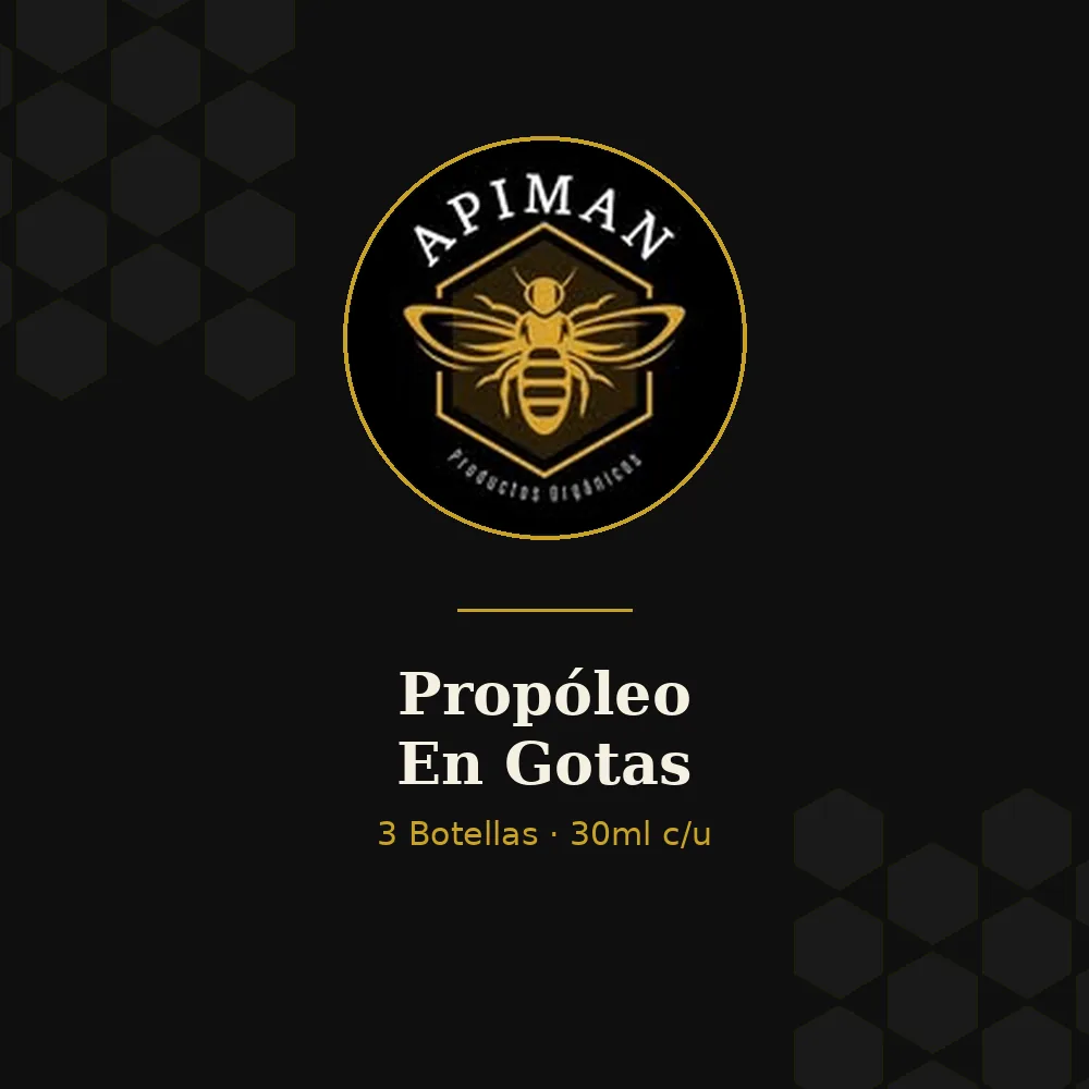 Propóleo de abeja ApiMan