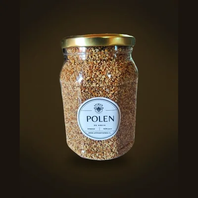 Envase de 500 g de polen de abeja fresco multifloral ApiMan